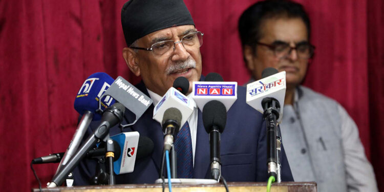 माओवादी संसदीय दलको नेतामा प्रचण्ड सर्वसम्मत चयन