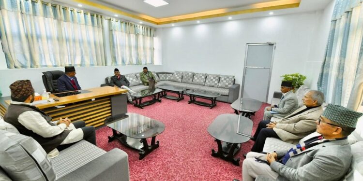 मन्त्रालय भागबन्डाका लागि गठबन्धन बैठक जारी