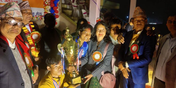 पूर्वाञ्चल ऐकेडेमी र कोशी मोडललाई प्याब्सन स्पोर्टस मिटको उपाधि