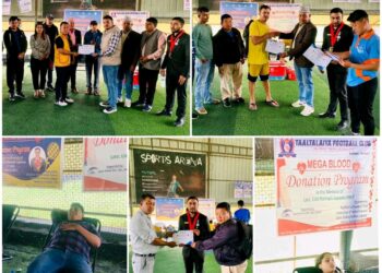 लायन नरनाथ सपकोटा पि।एम।जे।एफ को स्मृतिमा वृहत रक्तदान कार्यक्रम सम्पन्न