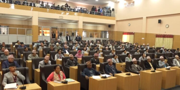 कोशी प्रदेशसभामा आर्थिक अध्यादेश’ सर्वसम्मत पारित