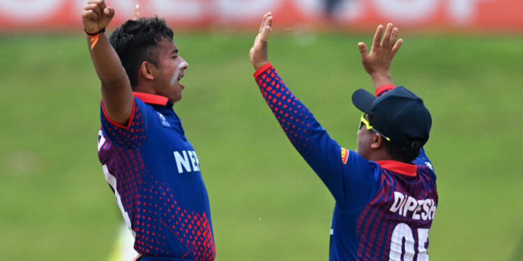 यू–१९ विश्वकप : अफगानिस्तानले नेपाललाई दियो १४६ रनको विजयी लक्ष्य