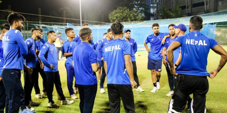 विश्वकप लिग–२ :नामिबियासँग टस हारेर ब्याटिङ गर्दै नेपाल