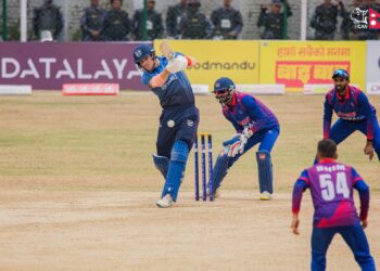 विश्वकप लिग २ : नामिबियासँग दोस्रो खेलमा पनि नेपाल पराजित