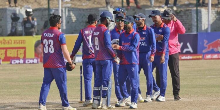 विश्वकप लिग २ : घरेलु मैदानमा फेरि हार्याे नेपाल 