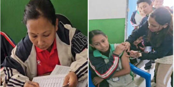 इटहरीमा १२ वर्ष माथिका ५ सय बढिले लगाए बुस्टर खोप