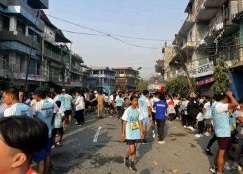 १० किलोमिटर दौड; तरहरा रन’मा एक हजार सात सय धावक सहभागी