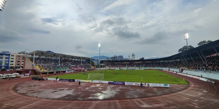 आज देखि इटहरी रंगशालामा अन्तर्राष्ट्रिय आमन्त्रण इटहरी गोल्डकप फुटबल प्रतियोगिता शुरु